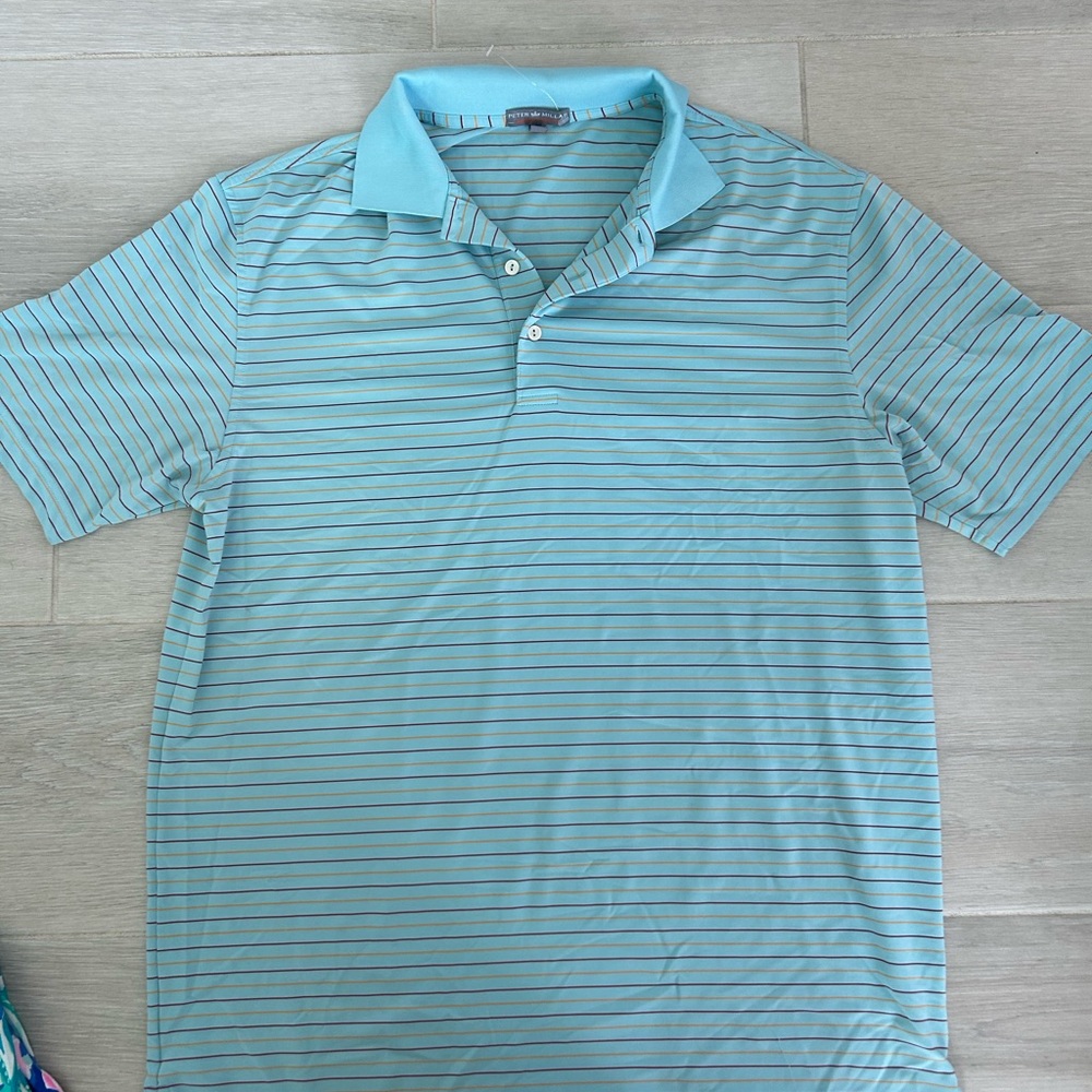 NWOT Peter Millar Men’s Performance Polo, Size Medium.